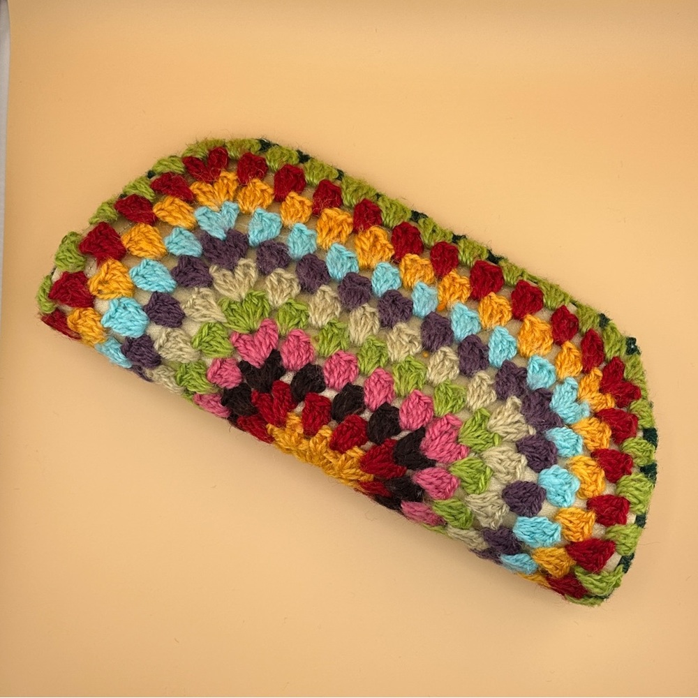 Vintage Crochet Clutch Purse